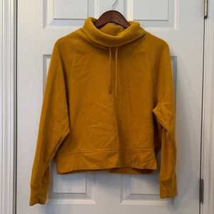 Old Navy Golden Cowl Neck Fleece Sweater